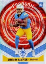 2025 Panini Phoenix Paragon Omarion Hampton #9 card