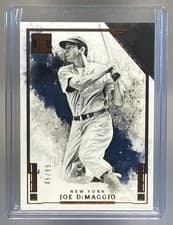 Joe DiMaggio 2025 Panini Impeccable Base Set card