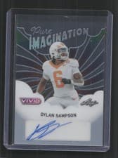 2025 Leaf Vivid Pure Imagination Autographs Dylan Sampson #PA-DS1 card