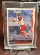 2000 Pacific Paramount Tom Brady #138
