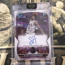 Scoot Henderson 2022 Bowman Chrome University card