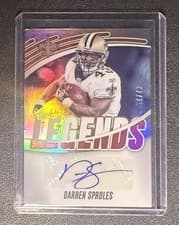 2025 Panini Absolute Absolute Legends Signatures Darren Sproles #ALS-DSS card