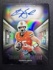 2025 Bowman University Chrome Campus Star Signatures Carson Beck #CSS-CB card