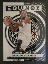 2024-25 Panini Obsidian Equinox Anthony Edwards #13 card