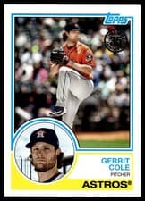2018 Topps Update 1983 Baseball Gerrit Cole #83-31