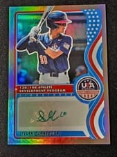 2025 Panini Stars & Stripes 13U/14U National Team Signatures Steven Garneau Jr. #NTS-SGJ card