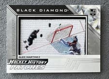 2024-25 Upper Deck Black Diamond Hockey History Patches Alec Martinez #HHP-AM card