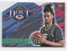 2024-25 Finest Debut Stephon Castle #D-5 card