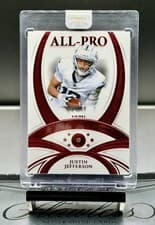 2025 Panini Flawless All-Pro Gem Justin Jefferson #4 card