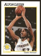 Alton Lister 1991-92 Hoops Base Set card