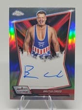 2026 Topps Chrome WWE Red Brand Autographs Brutus Creed #RBA-BRU card