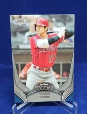 Shohei Ohtani 2020 Stadium Club in the Wings card