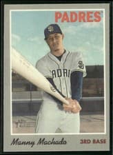 2019 Topps Heritage 1970 Cloth Stickers Manny Machado #20