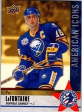 Pat LaFontaine 2020 Upper Deck National Hockey Card Day USA card