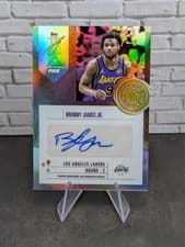 2025-26 Topps Signature Class Signature Blend Bronny James Jr. #SB-BJ card