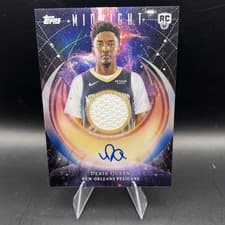 Derik Queen 2025-26 Topps Midnight card
