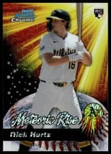 Nick Kurtz 2025 Bowman Chrome Meteoric Rise card
