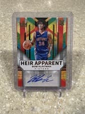 2024-25 Panini Court Kings Heir Apparent Autographs Bobi Klintman #HA-BOB card