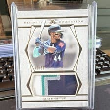 2025 Topps Definitive Collection Jumbo Relic Collection Julio Rodríguez #DJRC-JRO card