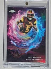 2025 Topps Chrome Game Genies Jayden Daniels #GG-10 card