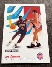 Joe Dumars 1991-92 SkyBox Base Set card