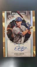 2024 Topps Five Star Five Tool Phenom Autographs Evan Carter #FTP-EC card