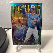 2025 Topps Chrome Update Fortune 15 Pete Crow-Armstrong #F15-10 card