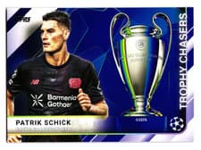 2025-26 Topps UEFA Club Competitions Trophy Chasers Patrik Schick #TC-15 card