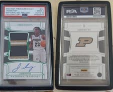 Jaden Ivey 2022 Panini National Treasures Collegiate card