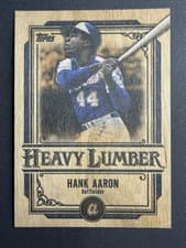2025 Topps Heavy Lumber Hank Aaron #HL-25 card