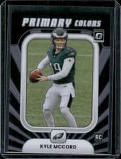 2025 Donruss Optic Rookie Primary Colors Kyle McCord #18 card