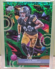 2025 Topps Cosmic Chrome Base Set T.J. Watt #84 card