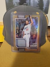 2026 Topps Real One Relics Clayton Kershaw #22 card