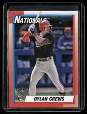 2025 Topps 1990 Topps Baseball (Series One) Dylan Crews #T90-89 card