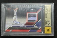 Cooper Flagg 2024-25 Bowman U Now Autograph Relics Red card