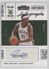 Jrue Holiday 2021 Panini Contenders Contenders Autographs card
