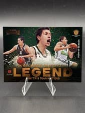 2025-26 Panini Contenders EuroLeague EuroLeague Basketball Legends Dimitris Diamantidis #5 card