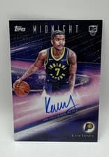 2025-26 Topps Midnight Rookie Horizon Signatures Kam Jones #RHS-KJO card