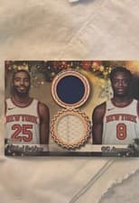 2025-26 Topps Holiday Dual Player Relics OG Anunoby / Mikal Bridges #DPR-MB