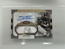 2024 Topps Tier One Autographed Jumbo Relics Jim Thome #AT1JR-JT card