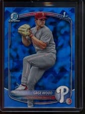 2025 Bowman Draft Chrome Gage Wood #BDC-4 card