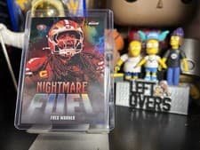 2025 Finest Nightmare Fuel Fred Warner #NF-8 card