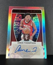 2024-25 Panini Totally Certified Signed Sealed and Delivered Amen Thompson #SD-AMN card