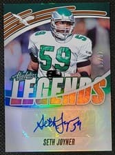 2025 Panini Absolute Absolute Legends Signatures Seth Joyner #ALS-SJR card