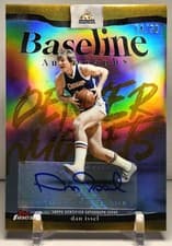 2025-26 Finest Baseline Autographs Dan Issel #BA-DI card