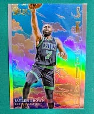 2024-25 Panini Select Sky High Jaylen Brown #18 card