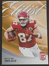 2025 Donruss Elite Elitist Travis Kelce #7 card