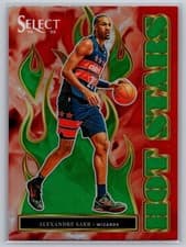 2024-25 Panini Select Hot Stars Alexandre Sarr #10 card