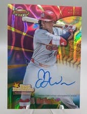 2025 Bowman's Best Best Performance Autographs JJ Wetherholt #BPA-JJW card