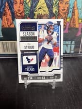 C.J. Stroud 2023 Panini Contenders Optic card